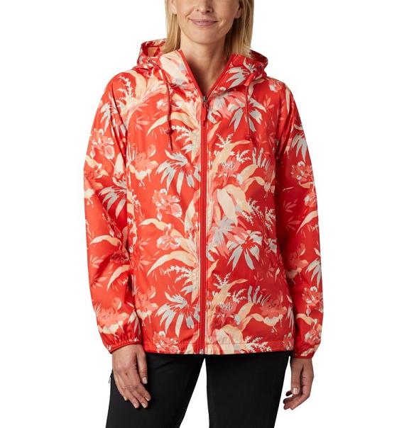 Columbia Side Hill Windbreaker Orange For Women's NZ90163 New Zealand